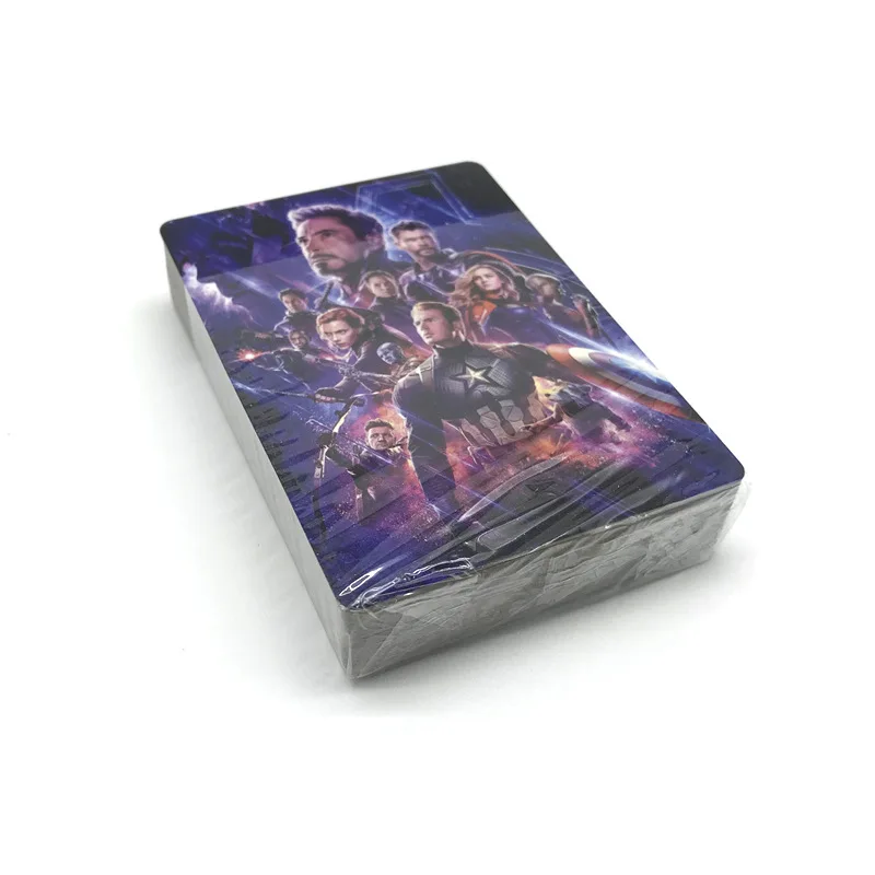 Новые продукты Мстители игральные карты Лига студентов подростков коллекция карт мультфильм высокой четкости карты