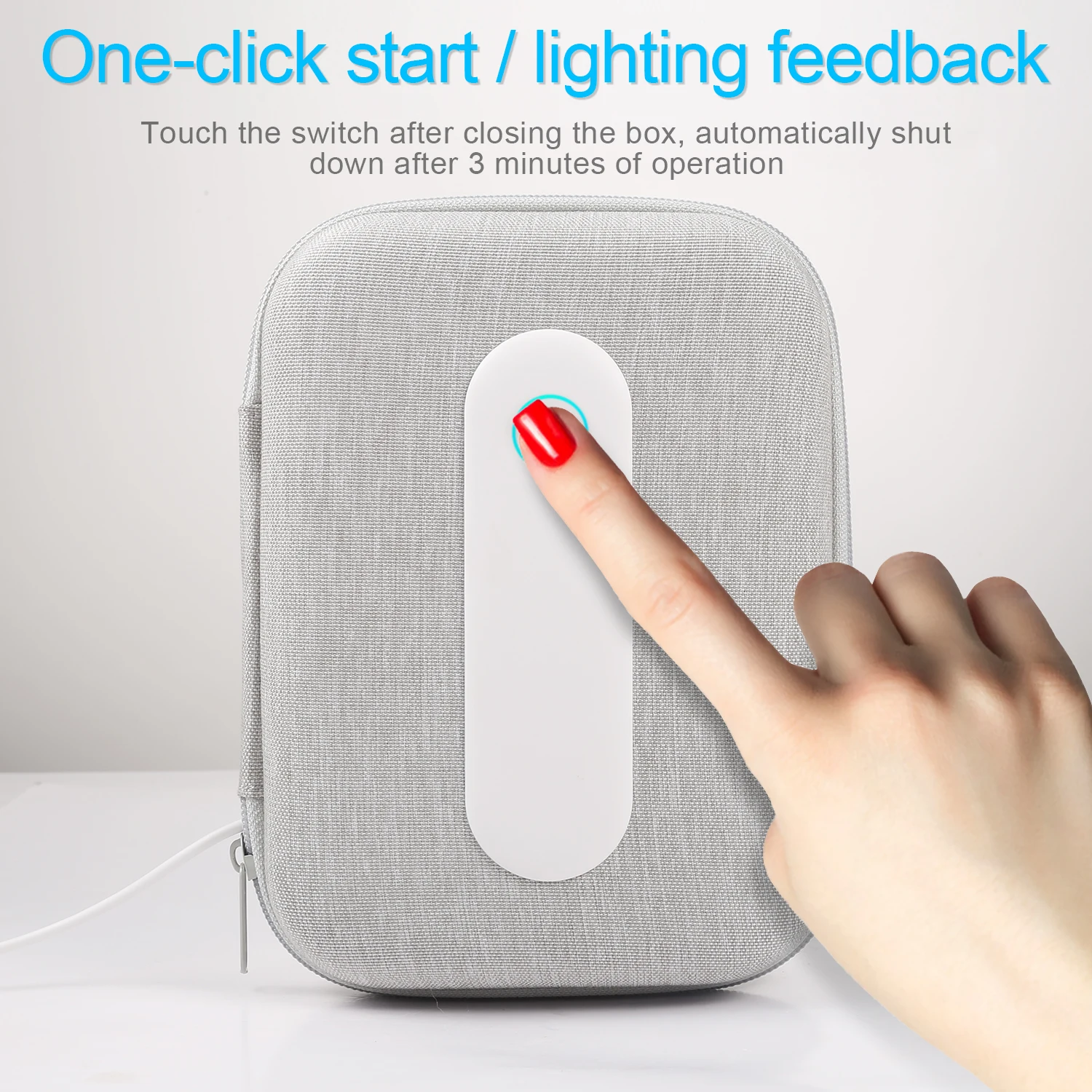 Smart Disinfection Bag Uvc Sterilizer Bag Deep Ultraviolet for Beauty tool Bag Mask Cellphones Car Keys Glasses Sterilization Smart Disinfection Bag Uvc Sterilizer Bag Deep Ultraviolet for Beauty tool Bag Mask Cellphones Car Keys Glasses Sterilization