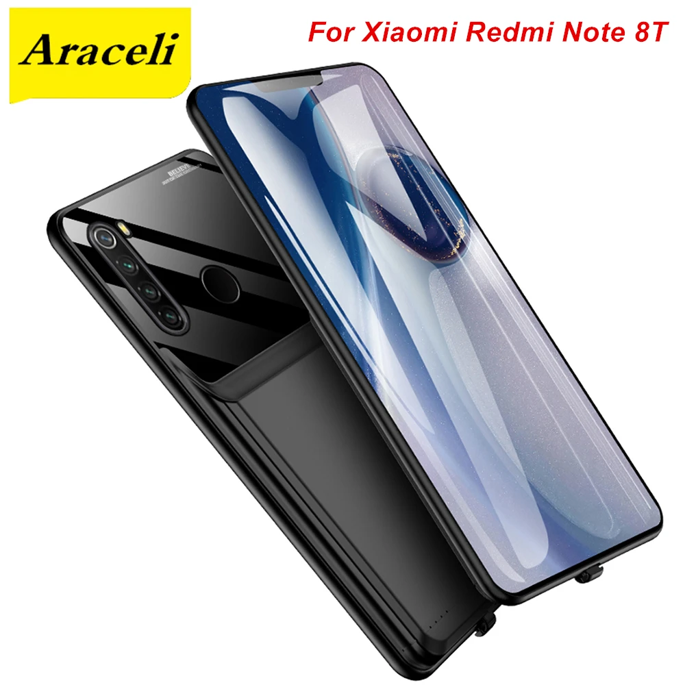 Чехол для аккумулятора Araceli 10000 мАч Xiaomi Redmi Note 8T внешний умный чехол зарядного