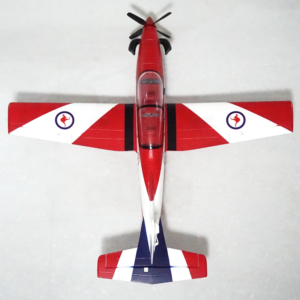 

Radio Control Propeller plane PC9 V2 with Electric Retract Ready To Fly without Battery