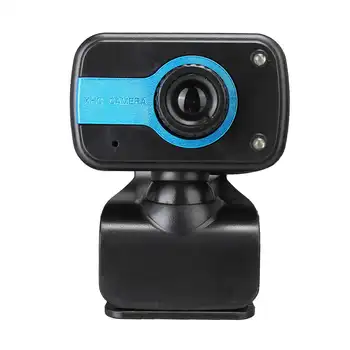 

HD Webcam Plug And Play USB Camera Built-in Microphone Adjustable Web Camera for Live Broadcast Video Conference Work