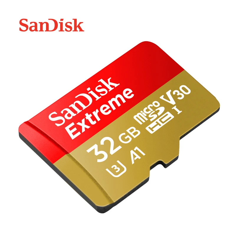 Sandisk Extreme Micro SD карта 160MB U3 V30 A2 64 Гб 128 ГБ 256 Гб 400 Гб microsd оригинальная TF карта 32 Гб A1 флеш-карта памяти