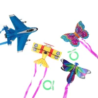 Hot Colorful Pocket Kite Outdoor Fun Sports Software Kite Flying Easy Flyer Kite Toy For Children Kids Novelty Interesting Toys 1