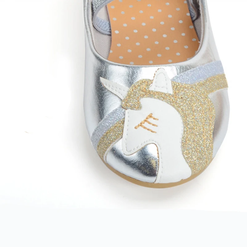 Ballet Flats Childrens Place Unicorn Shoes Spring Autumn Children