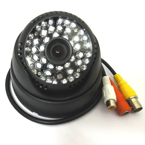 

48IR Leds Color CCTV Dome Door Wide Angle 3.6mm Lens Audio security camera system mic