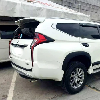 

Car Styling ABS Plastic Unpainted Primer Rear Trunk Wing Spoiler Fit For Mitsubishi Pajero Sport Spoiler 2016 2017 2018 2019