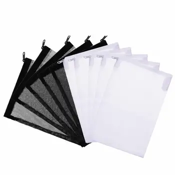 

20 PCS Nylon Aquarium Filter Media Bags Mesh Net Bag with Zipper for Ceramic Rings Activate Carbon Bio Balls Fish Tank Accessory