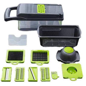 

Vegetable Cutter Multifunctional Diced Potato Shredder Vegetable Cutter Grater Household Vegetable Slicer Dicer Cutter
