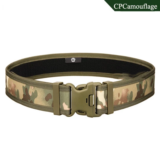 CPCamouflage Deepeel, 1 шт., 5 см* 130 см, нейлоновый ремень, для улицы, тактика, пряжка, мужской широкий ремень, для сумок, солдат, аксессуары, пояс YB328 - Цвет: CPCamouflage
