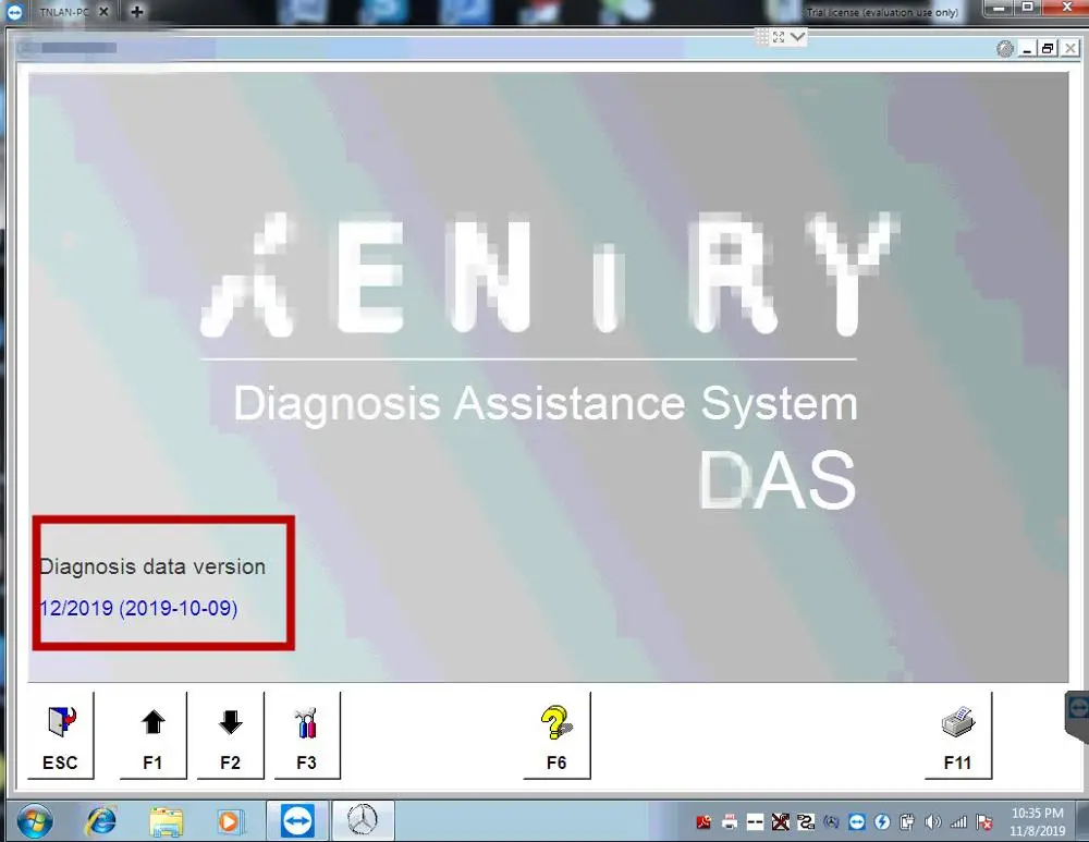 2019 12 МБ STAR SD C4/C5/C6 полноразмерное программное обеспечение X ENTRY/das/vediamond V5.1.1/dts