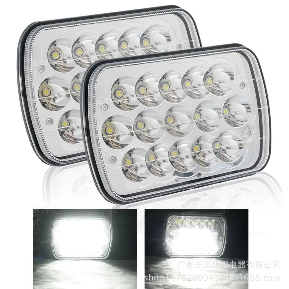 

Manufacturers Direct Selling Wrangler Square Light 5X7 Square Light Jeep 7-Inch Square Light Modified Car 6x7-Inch LED Wrangler
