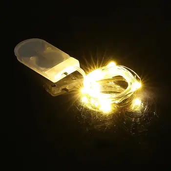 

1M 10 led LED Copper Wire String Lights Lamp Christmas Decorations for Party