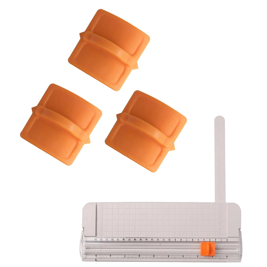 3 Pieces Paper Cutter Blades - Replacement Refill Blade fit 9090 Slide Ruler Paper Trimmers