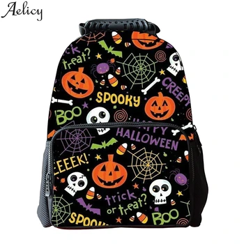 

Aelicy Halloween 3D Animal Bag Men and Women Pumpkin Taro and Animal Combination Backpacks Interesting Shoulder Bags