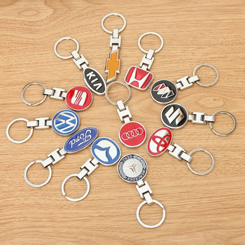 

High Grade Car Styling Keychain Car Key Ring for Popular Automotive SUV Auto Key Ring Key Chain Keyfob Pendant Key Holder Gift