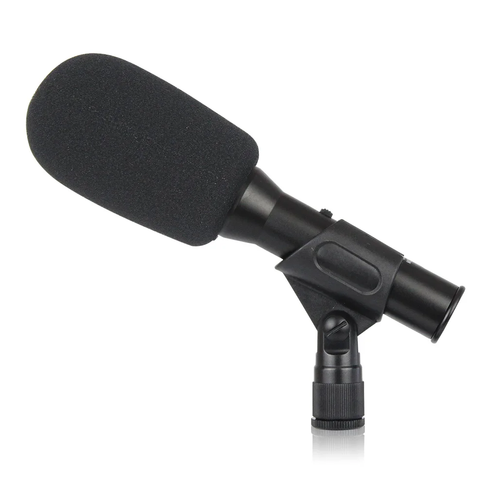 Новинка! Высококачественный профессиональный конденсаторный микрофон для интервью микрофон-пушка для цифровой камеры Canon Nikon Sony, Panasonic Casio