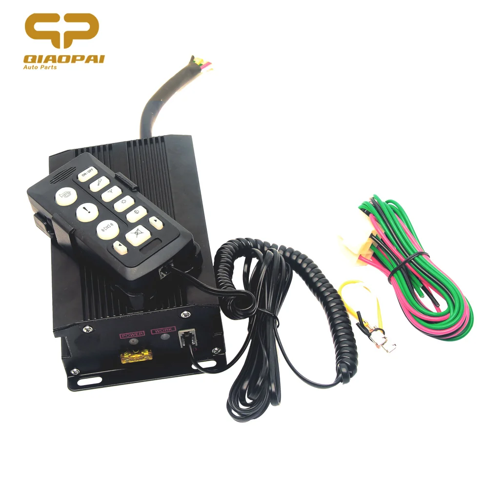 Universal Auto Alarm Siren Horn Tone Loud Vehicle Police siren Warning ...
