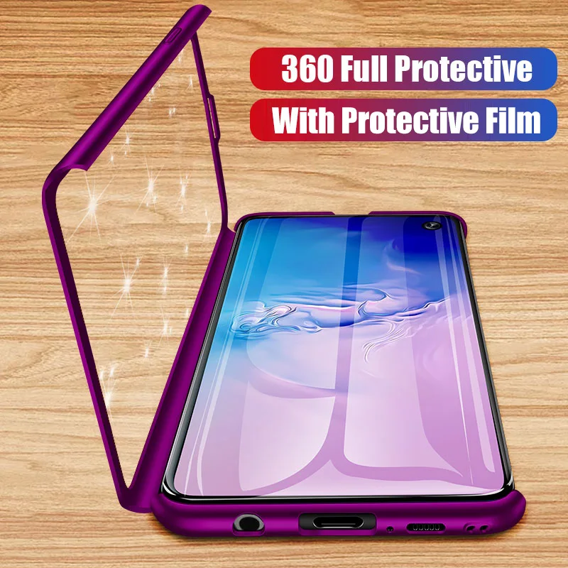 

360 Full Cover Shockproof Case For Samsung Galaxy A50 A70 A10 A20 A20e A30 A40 A60 Cover S8 S7 S9 S10 S10e Note 8 9 10 Plus Case