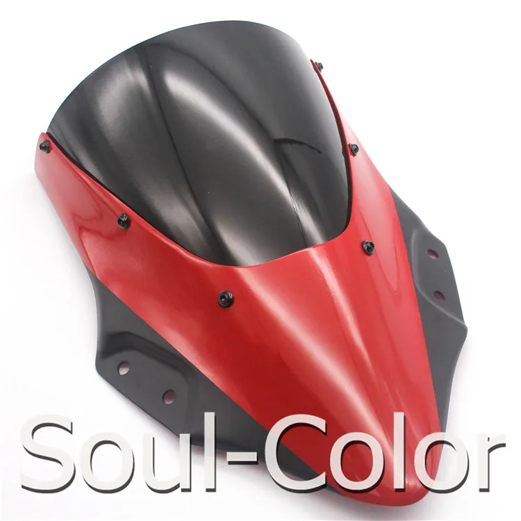 Мотоцикл Accessoris козырек Viser лобовое стекло посадка лобового стекла для KAWASAKI NINJA250 400 NINJA400 18-19