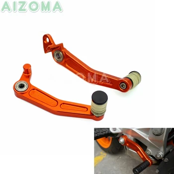 

Motorcycle Motorbike Rear Brake Clutch Gear Pedal Lever CNC Aluminium Orange Shifter Peg Lever for KTM Duke 200 390 690 990 990c