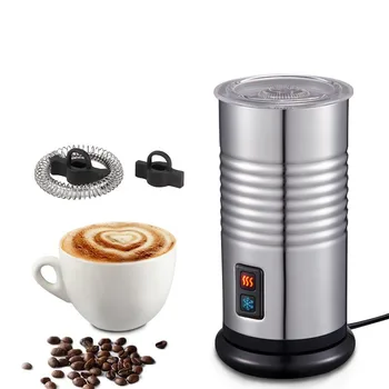 

HiBrew Electric Milk Frother automatic milk frother Cold/Hot frothing function Fully Hot Chocolate mix stainless steel frothe