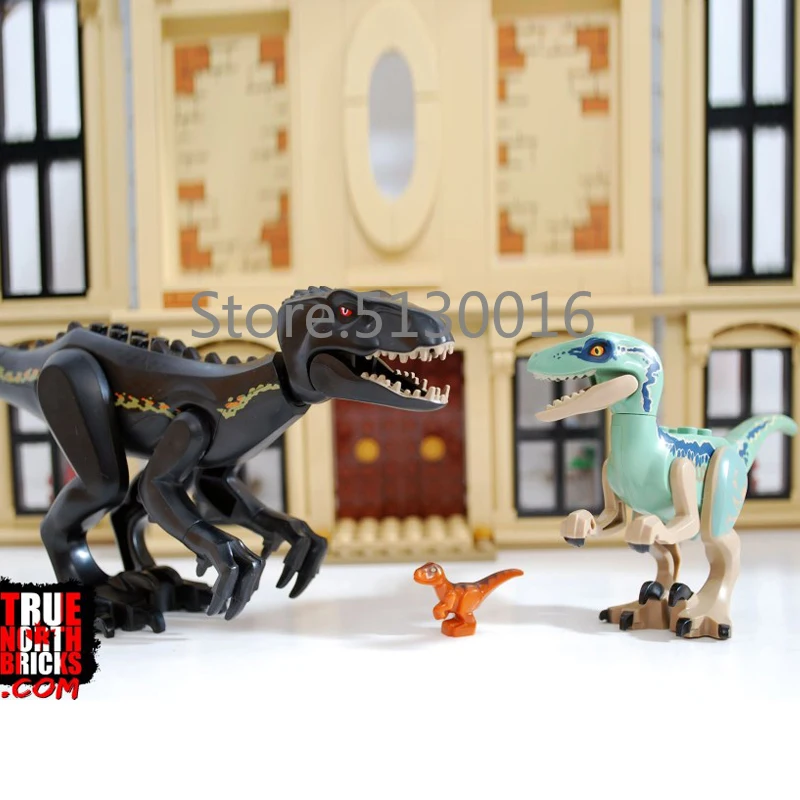 Indoraptor Rampage at Lockwood Estate 10928 Парк Юрского периода серии 1019 шт. строительные блоки модель игрушки 75930