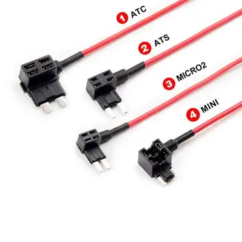 

Add a Circuit ACU Piggy Back Tap Micro Blade Fuse Holder 5A Set Pak Auto Insurance Plastic Tablets Adapter Blade Fuse 1 set