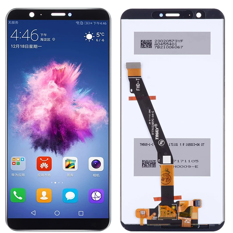 Оригинальный умный ЖК дисплей P для Huawei Smart с рамкой экран 5 65 дюйма Enjoy 7S FIG LX1 LX3 в