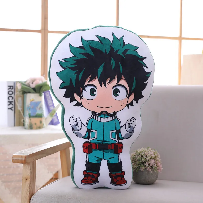 Аниме My Hero Academy Boku no Hero Academy плюшевые игрушки куклы Izuku Bakugou все · Might мягкие милые подушки домашний Декор 50 см