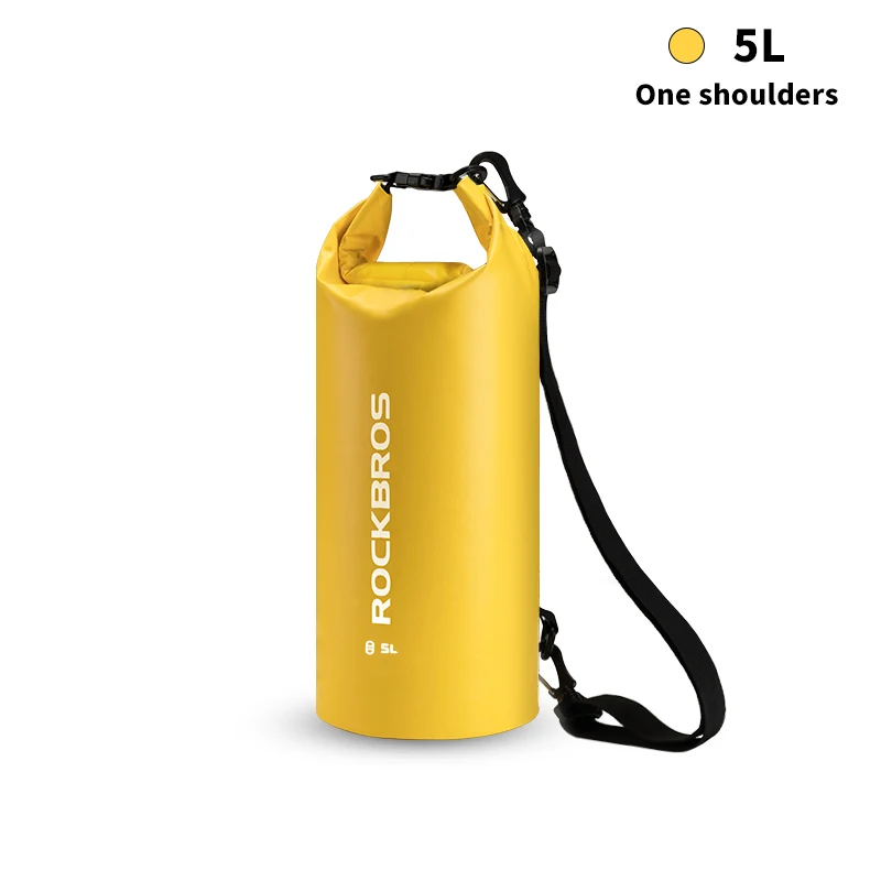 ROCKBROS, 2L, 5L, для плавания, фитнес, водонепроницаемая сумка, Ультралегкая, модный дизайн, для рыбалки, бега, спортзала, Спортивная, Bgas, для мужчин и женщин, 6 цветов - Цвет: 5L