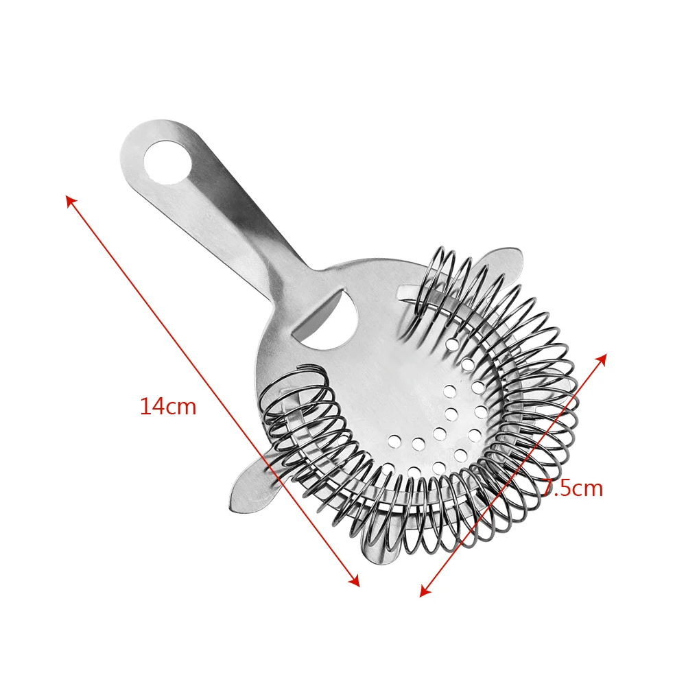 Bar Accessories Ice Strainer Barware Stainless Steel Gadgets Filter Cocktail Shaker Bar Tools cocktail shaker strainer,cocktail bar tool set