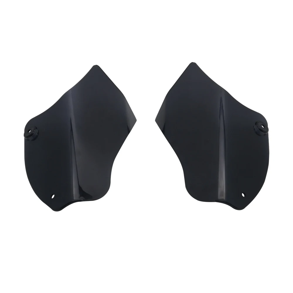 2pcsMotorcycleWindshieldPartsAirHeatDeflectorPlateSideSoft