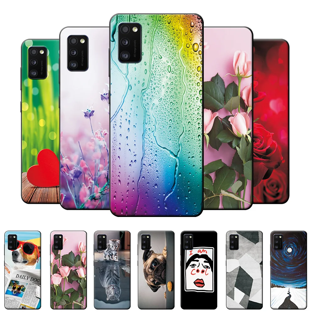 Чехол для Samsung Galaxy A41 силиконовый чехол задней панели телефона A71 A 71 A51 A31
