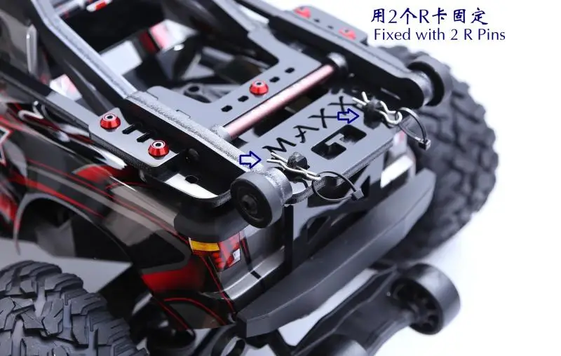 Нейлоновая рулонная клетка для 1/10 TRAXXAS MAXX Заводская Защита корпуса кузова транспортных средств