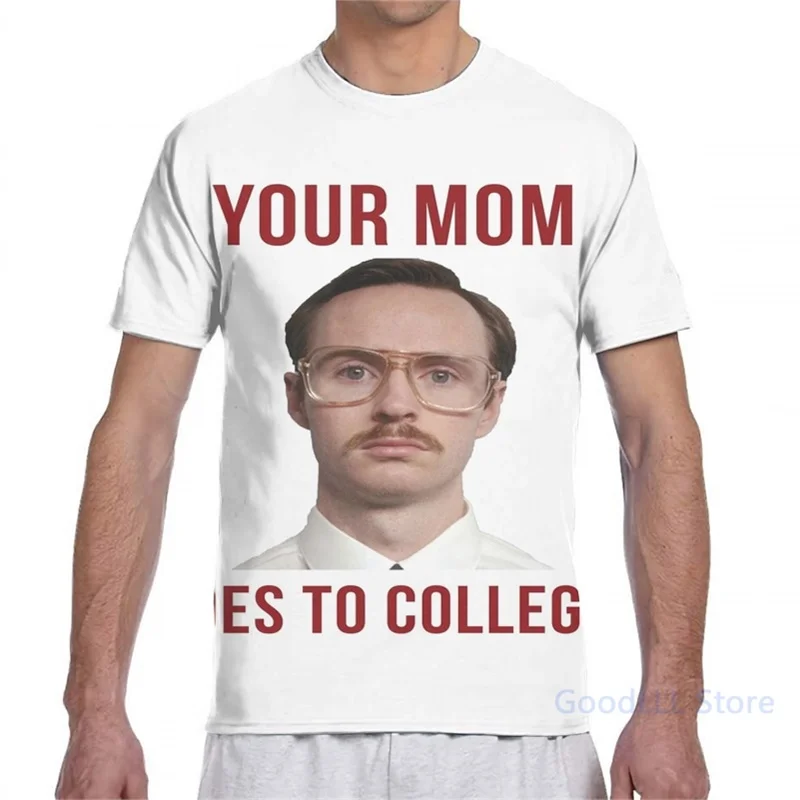 Napolean Dynamite Kip Your Mom идет в колледж Мужская футболка женская с принтом для девочек и
