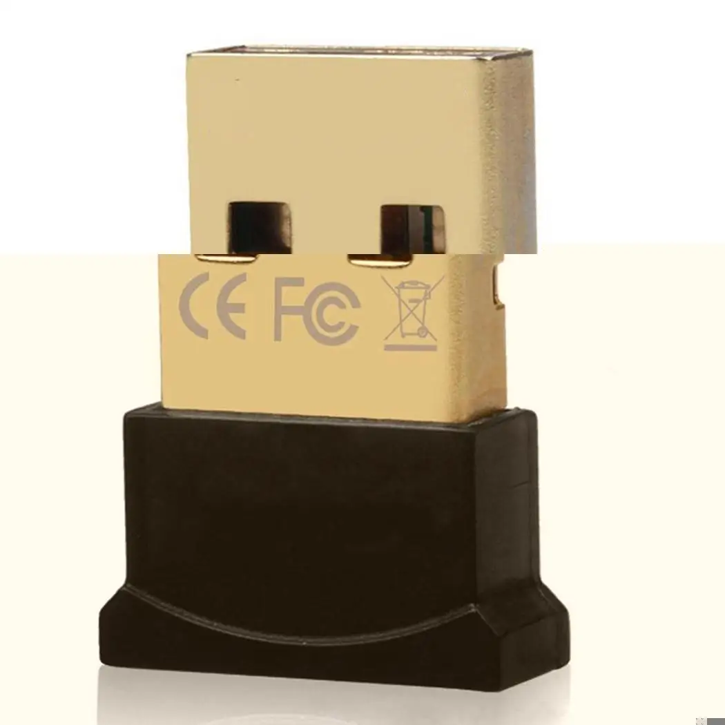 Мини Портативный практичный usb аппаратный ключ Bluetooth адаптер как изображение 4,0 Bluetooth до 10 м приемник 3 Мбит/с
