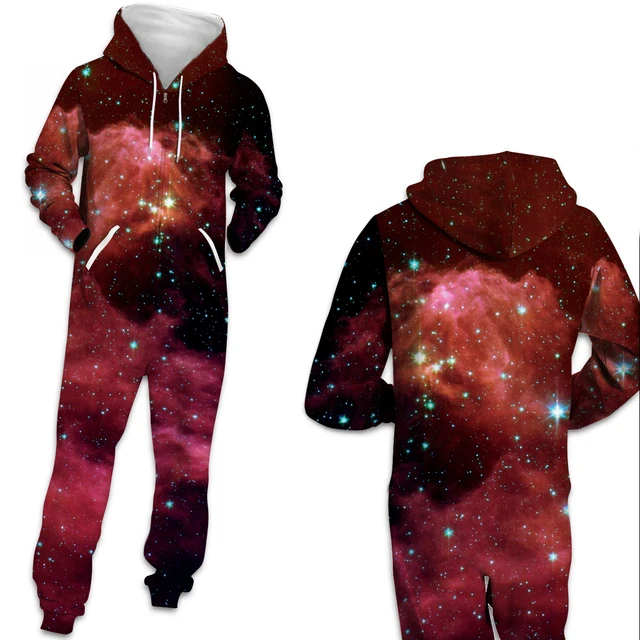 Fashion Add Wool 3D Printed Anime Hoodie Pajamas Romper Zip Jumpsuit Hoody Couple Men Women Insulation Comfortable Adult Jacket BES-024-W