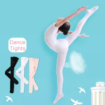 

Girls Kids Ballet Stirrup Tights Pantyhose Child Dance Leggings Cotton Spandex Yoga Gymnastics Dance Pants