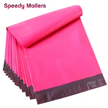 Speedy Mailers 10x13 дюймов полиэтиленовые почтовые конверты розовые полиэтиленовые почтовые пакеты с самоклеющейся самозапечатывающейся пластиковой упаковочной сумкой