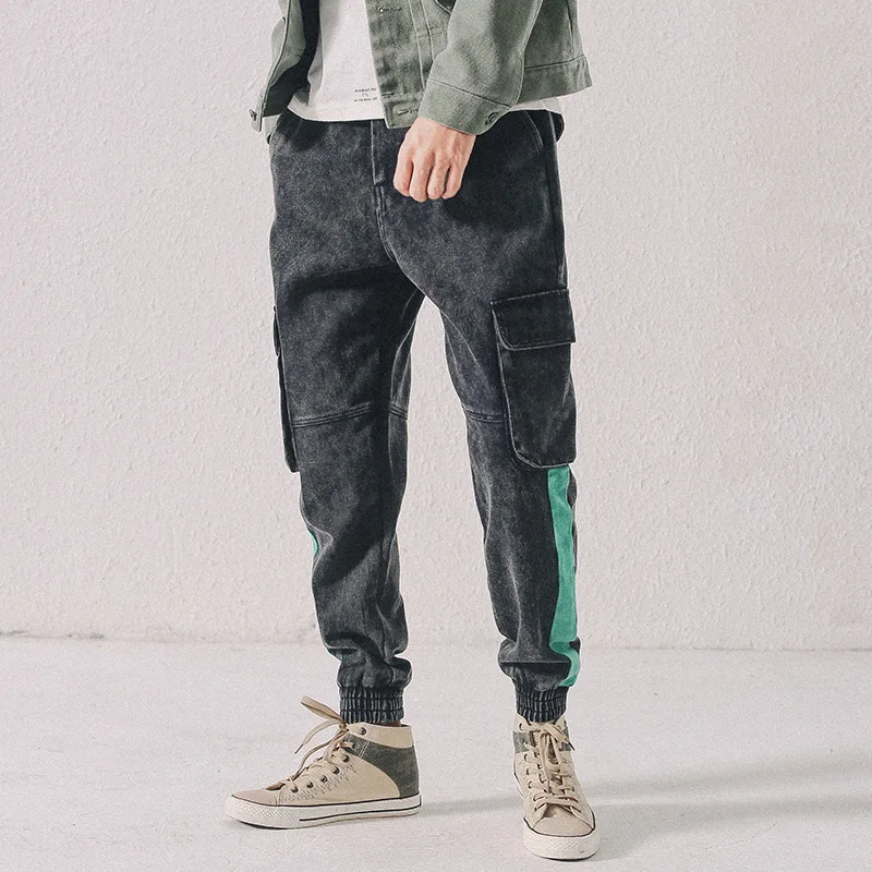 

2019 Autumn New Style Japanese-style Washing Casual Pants MEN'S Wear Large Size Workwear Pants MEN'S Trousers
