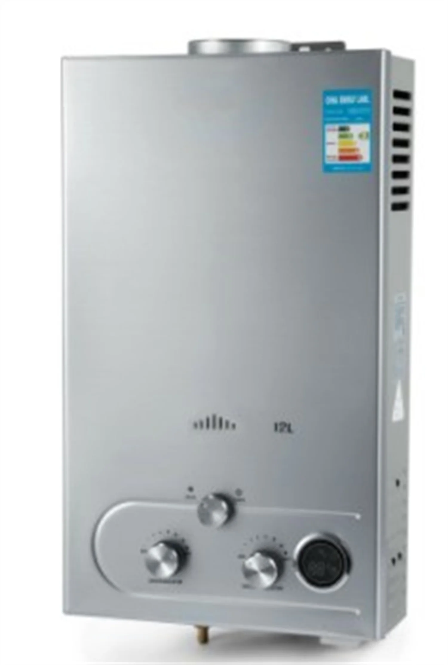 Water Heater Stainless Steel 18L LPG GAS Hot Water Heater Propane Tankless Instant Boiler With