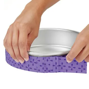 

Baking Tray Protection Strap Strip Cake Pan Strips Bake Strip Belt Moist Level Cake Tools Protect Banding Cloth