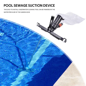 

Swimming Pool Vacuum Cleaner Cleaning Tools Suction Head Pond Cleaner Brush Swimming Pool Suction Fountain Vacuum Head Brush
