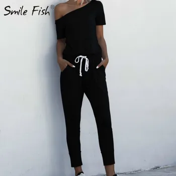 

Sporty Tracksuits Women Casual Flash Neck T-shirts & Drawstring Pants with Pockets Two Pieces Solid Sets Femme Streetwear GV568