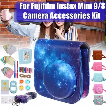 

PU Leather Camera Accessories Waterproof Bundles Set For Fujifilm for Instax Mini 9 8