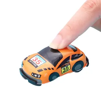 

Kuulee Kid Pull Back Car Toy Set Race Car Toy Mini Vehicle Model for Children Plastics Random full color Pull back car