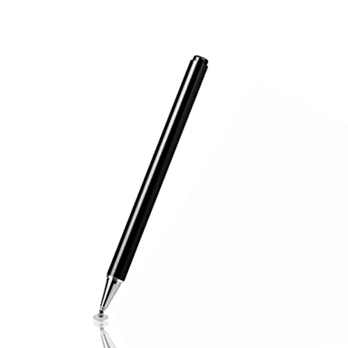 Универсальный стилус caneta para celular для APPLE, XIAOMI, SANSUNG, HUAWEI, Стилус из нержавеющей стали, стилус для сенсорного экрана android - Цвета: Черный