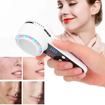 

1pcs Beauty Instrument Household Cold Hot Compress Import Instrument Color Light Skin Tightening Anti-Wrinkle Instrument
