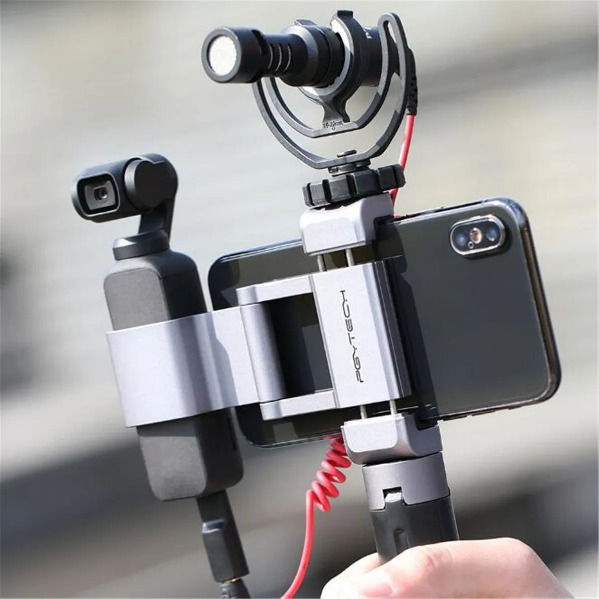 

Osmo Pocket Accessories Mobile Phone Holder Mount Set Fixed Stand Bracket for Dji Osmo Pocket Handheld Cameras