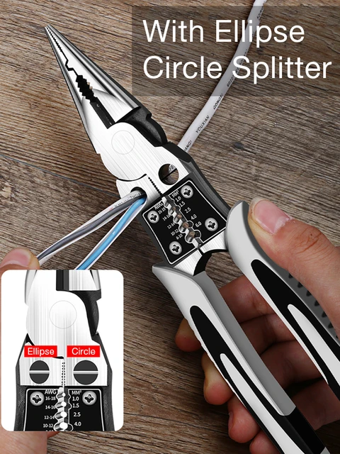 Multifunctional Cutting Pliers, Industrial-grade Bolt Vise, Electrician Clamping Winding Cutting Household Maintenance Tool 6